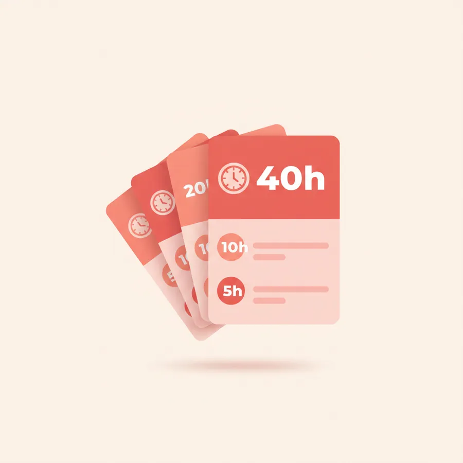 Flexible Course Packages (5–40 hours)